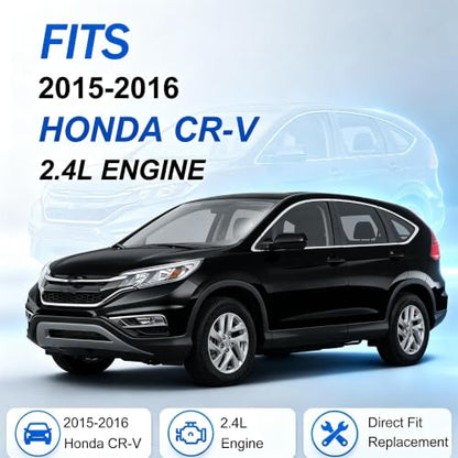 Exhaust Rear Muffler Compatible with Honda CR-V 2.4L 2015-2016 CRV45 - size: 15-16 Honda CR-V