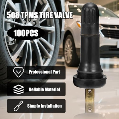 Saihisday 50p Tire Pressure Sensor Valve Stem TPMS 17-20008 TR413