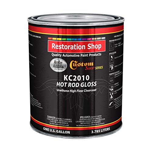 Custom Shop Hot Rod Gloss Urethane High Flow Clearcoat, Gallon Only - size: Gallon