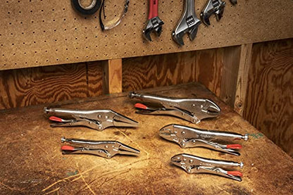 Crescent 5 Piece Curved & Long Nose Locking Plier Set | CLP5SETN-08