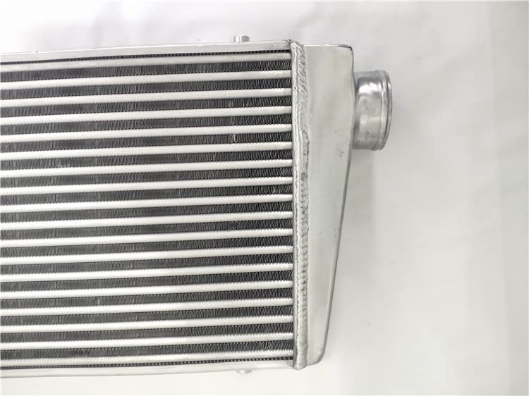 25" X 12" X 3" FMIC Universal Aluminum Turbo Intercooler 3" Inlet/Outlet 76mm