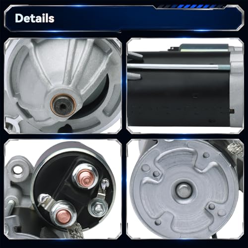 41040024 MIA11732 Starter Motor for 2012-2023 John Deere Gator XUV 590E 590i 590M 825E 825i 825M 835E 835R 835M, 2015-2023 Kawasaki KAF820 Mule PROFX, 12V 9 Teeth CW - size: MIA11732