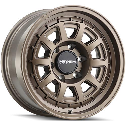Mayhem 8303-7836MZ0 Voyager 8303 Dark Bronze 17X8.5 6-135 0mm 87.1mm