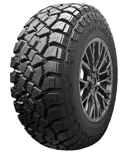 Set of 2 (Two) Mastertrack BADLANDS RT LT35X12.50R24 116Q 12 Ply F Tires - size: 35X12.50R24LT