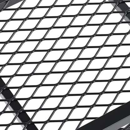 HECASA Universal Front Rear Cargo Basket Compatible with ATV Drop Storage Rack Cargo Carrier Steel