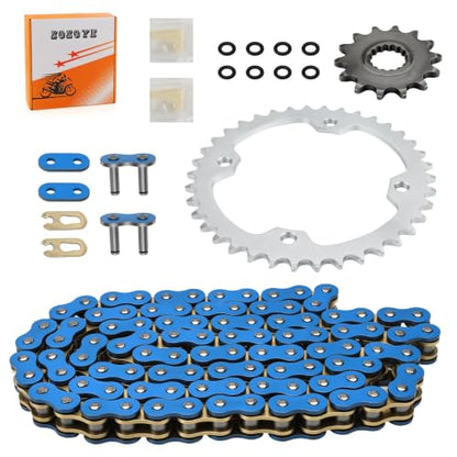 98L X-Ring Drive Chain + Sprocket For Yamaha Raptor 700 YFM700 R 2006-2024