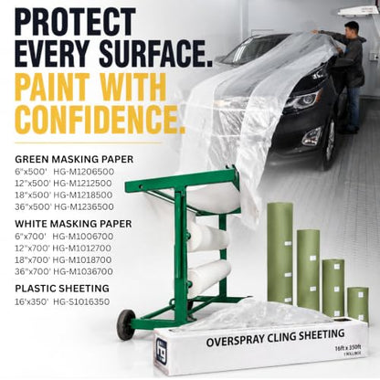 High Ground White Urethane Making Paper, Multiple Sizes (12" x500') - size: 12"x500'