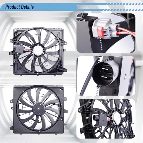 Radiator Cooling Fan Compatible with 2013-2015 ATS, 23190331 - size: 2013-2015 Cadillac ATS