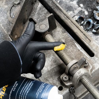 4LifetimeLines Multi-Purpose Silicone Grease – 4 oz Tube, Brake Caliper Grease, Brake Lubricant, All-Weather Lubricant for Auto, Home, Farm & Shop, Long-Lasting Versatility - size: 4oz Tube