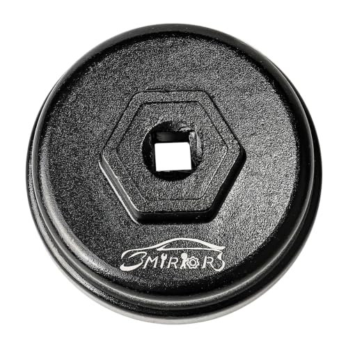 3mirrors Oil Filter Wrench Oil Filter Cap Wrench Compatible with HONDA ACURA (Custom) Durable Aluminium, 64MM 14 Flute