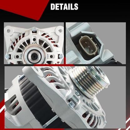 Alternator 11657N - size: 11657N