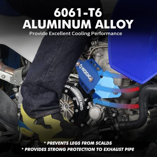 NICECNC Heat Shield Guard Protector, Blue - color: blue