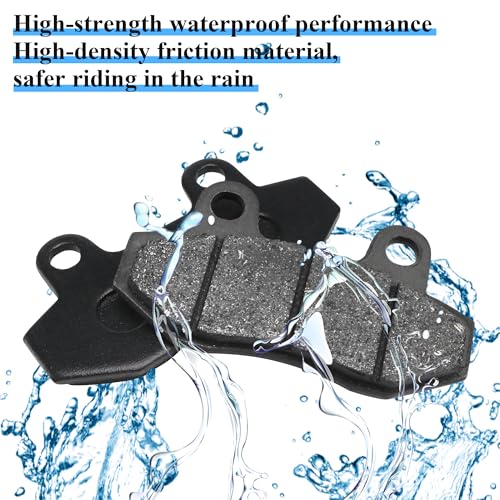 PRO BAT Disc Brake Pads Shoes for 50cc 110cc 125cc 150cc 200cc 250cc Scooter Moped Pit Bike ATV Motorcycle Pack of 2