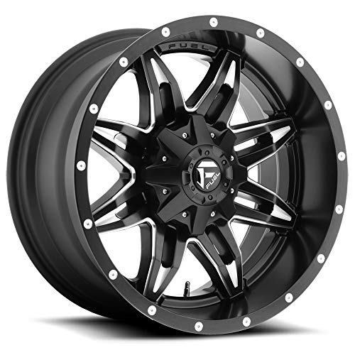 Fuel Offroad D567 Lethal 20x9 8x180 +20mm Black/Milled Wheel Rim