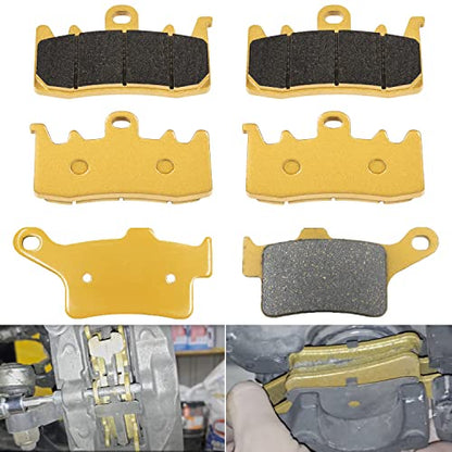 Premium Ceramic Front/Rear Brake Pads Full Set For Can-Am Spyder 2013-2026