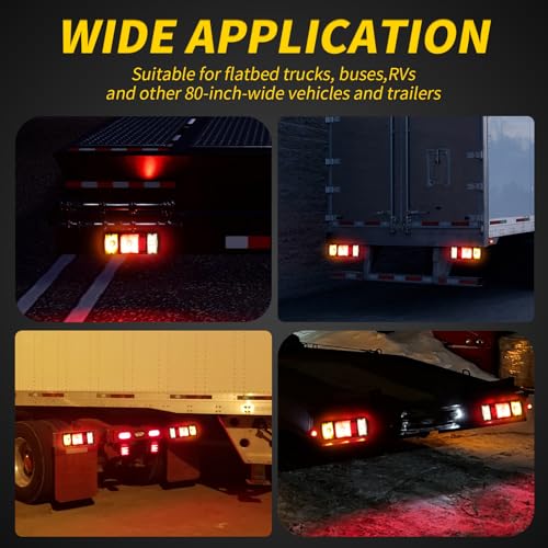 Truck Tail Light Bar Kit Replace for Isuzu Halogen With Bulbs - color: Tail Lights-H