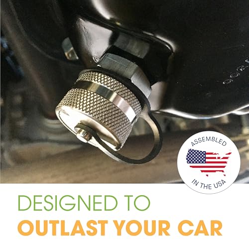 ValvoMax Oil Drain Valve – Quick Twist Oil Drain Plug for Mess-Free DIY Oil Changes – No Tools Required – M12-1.25 Thread Size – Veteran-Owned American Brand - size: M12-1.25