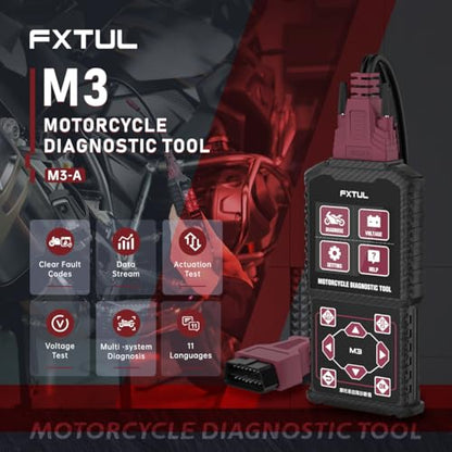 M3-A Motorcycle Diagnostic Tool for Honda Yamaha Kawasaki