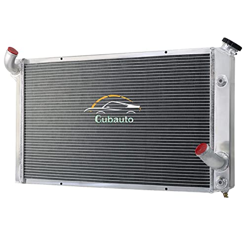 Aluminum 4 Rows Core Radiator For 1973-1976 74 75 Chevy Corvette C3 Base Stingray 5.7L 7.4L V8