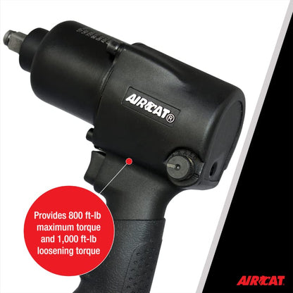 AIRCAT 1431 1/2" Impact Wrench - style: Standard Anvil