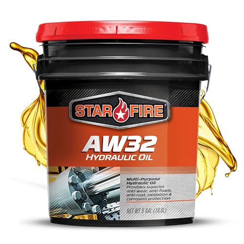 STARFIRE AW32 Anti-Wear Hydraulic Oil for Industrial/Mobile Equipment 5-Gal - size: 5 Gallon