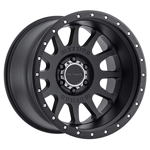 Method Race Wheels 605 NV Matte Black 20x9" 6x135", 12mm offset 4.5" Backspace, MR60529016512N - color: Matte Black, size: 20x9 inches, 6x135, -12/4.5"