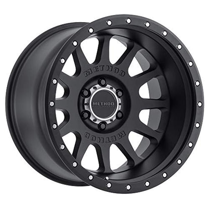 Method Race Wheels 605 NV Matte Black 20x9" 6x5.5", 12mm offset 4.5" Backspace, MR60529060512N - color: Matte Black, size: 20x9 inches, 6x5.5, -12/4.5"