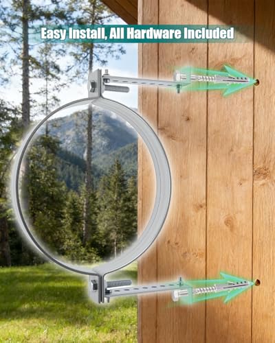 10 Inch Adjustable Chimney Pipe Strap Clamp Bracket