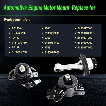 Engine Motor Mount Compatible with Sonata 11-15/Optima 11-16 2.0 2.4 - size: 2011-2014 Sonata 2.0T w/o Weight