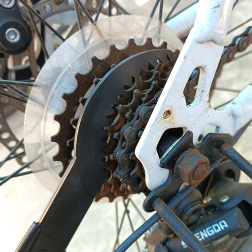 5PCS/Set Bike or Motorcycle Chain Washer, Cleaning Brush Bicycle Chain Cleaning Tool Set,Bike Chain Crankset Brush,Motorcycle Washer Cleaner Brush Tools