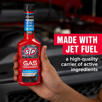 STP Gas Treatment, Fuel Intake System Cleaner, Bottles, 5.25 Fl Oz, Pack of 12 - style: Gas Treatment (12 Pack)