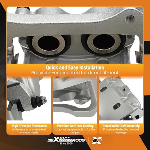 maXpeedingrods for 18-B4891 18B4890 Front Disc Brake Calipers for Dodge Ram - size: 18B4891+18B4890