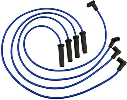 Cable Master High Performance Spark Plug Wires Compatible with Chevrolet S10 GMC Sonoma 1998-2003/ Isuzu Hombre 1998-2000 2.2L L4