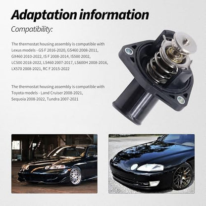 HiSport THT005 Thermostat Housing Assembly - size: OE# 9025136