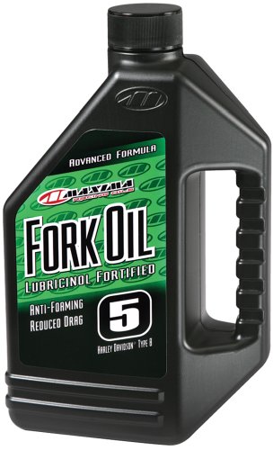 Maxima Racing Oils 54916-2PK Fork Oil Standard Hydraulic 5w 16 oz Bottle, 2-Pack - size: 0.47 Liter, style: 2 Pack