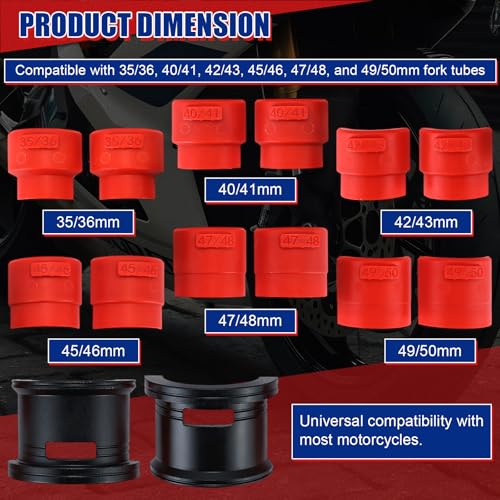 NYXOVA 14PC Motorcycle Bike Fork Seal Driver Tool