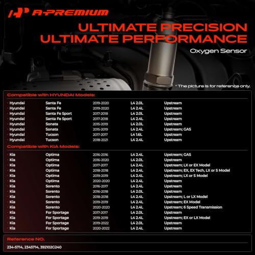 A-Premium Upstream O2 Oxygen Sensor Compatible with Hyundai & Kia