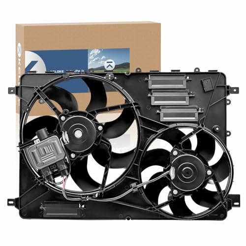 KELOKE Engine Radiator Cooling Fan Assembly Compatible with Land Rover - size: LR011905