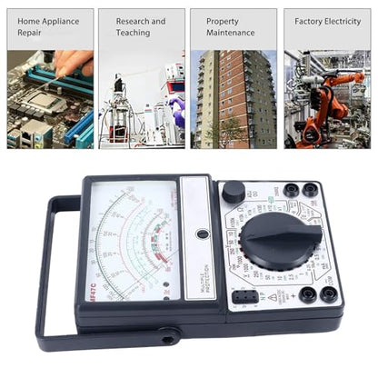 Analog Pointer Multimeter, Pointer Type Multimeter Multi Mechanical Multimeter for Industry