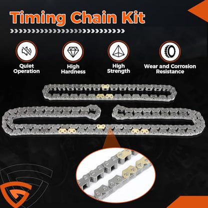 14510-R40-A01 Timing Chain Kit with Camshaft Adjuster Fit for Honda CR-V - size: 13620RAAA02