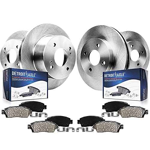 Detroit Axle - 2.3L Brake Kit for 1998-2002 Honda Accord 1998 1999 Acura CL - size: 8PR1700004/kit