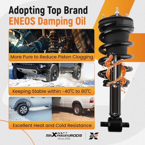 maXpeedingrods 2Pcs Front Strut for Chevy Silverado 1500 2007-2013 - size: 2x Front Strut