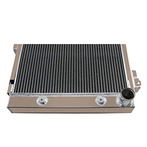 3 Rows Full Aluminum Radiator Compatible For 1964 Ford Galaxie 500 / 500XL L6/V8