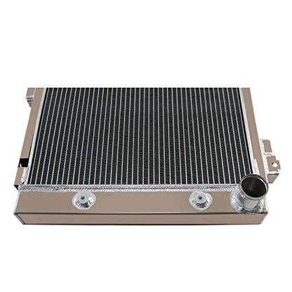3 Rows Full Aluminum Radiator Compatible For 1964 Ford Galaxie 500 / 500XL L6/V8