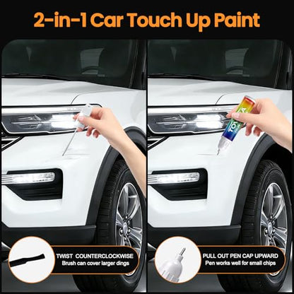 Bright White(PW7/GW7) Touch Up Paint for Dodge Ram - color: (PW7/GW7)Bright White for 2026 RAM 1500/2025 RAM 1500/2024 RAM 1500/2023 RAM 1500/2026 RAM 1500 RHO/2025 RAM 1500 RHO/2026 RAM 2500/2025 RAM 2500/2024 RAM 2500/2026 RAM 3500/2025 RAM 3500/2026 PR