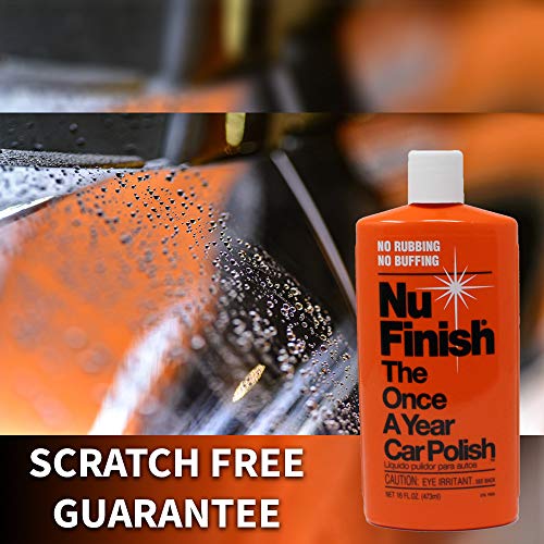 Nu Finish Car Polish, NF-76 Liquid Polish for Cars, Trucks, 16 Fl Oz Each (Pack of 2) - size: Polish (Pack of 2)
