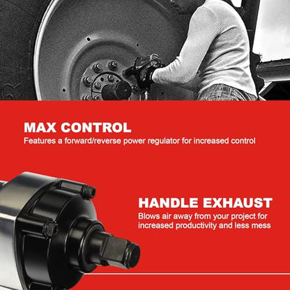 Ingersoll Rand 259G 3/4" Drive Air Impact Wrench - style: 259G Edge Series 3/4" Black Silver Drive Air Impact Wrench