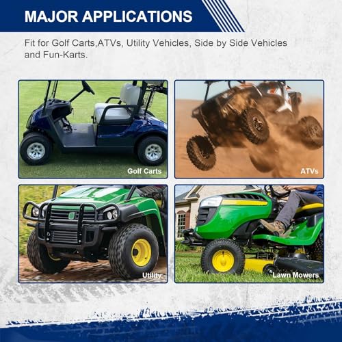 MaxAuto AT20X10-8 Hilly Lawn ATV Tire,20x10x8 Replacement for All Trail Rear Tires,Lawn Mower Tractor Tire,Golf Cart Turf Tires,4-Ply Tubeless,2 Pack - size: 20X10-8