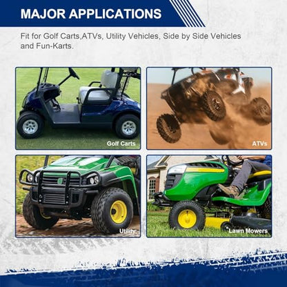 MaxAuto AT20X10-8 Hilly Lawn ATV Tire,20x10x8 Replacement for All Trail Rear Tires,Lawn Mower Tractor Tire,Golf Cart Turf Tires,4-Ply Tubeless,2 Pack - size: 20X10-8
