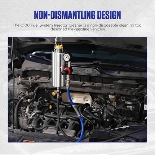 MR CARTOOL Fuel Injector Cleaner Kit for Catalytic Converter/Intake Valve